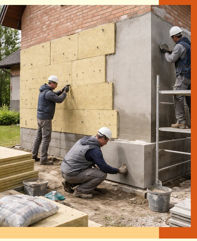 Утепление частного дома в Нерюнгри под ключ от 8145 руб/м2 — недорого | ТепломастерНрю