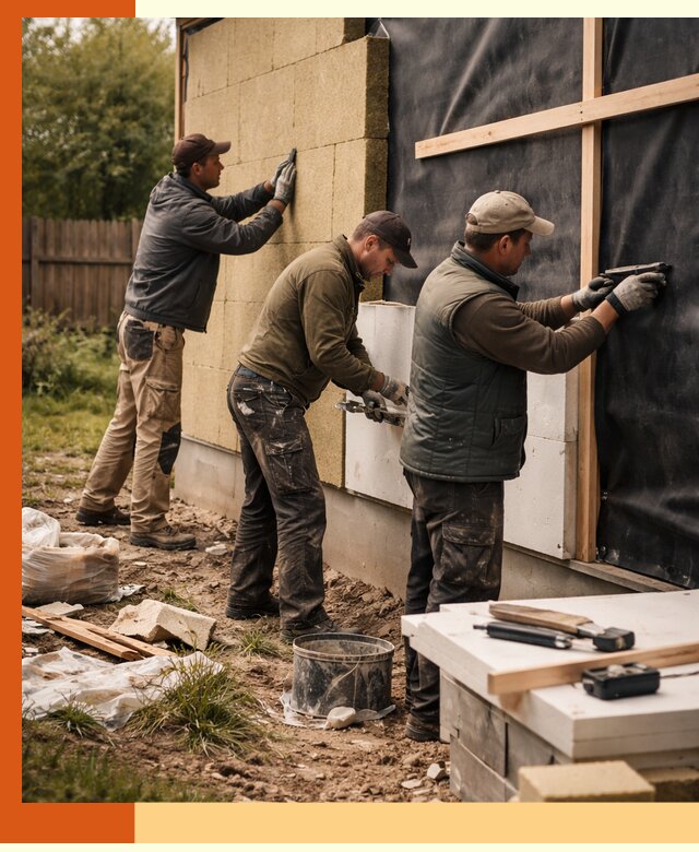 Утепление дачного дома под ключ в Нерюнгри