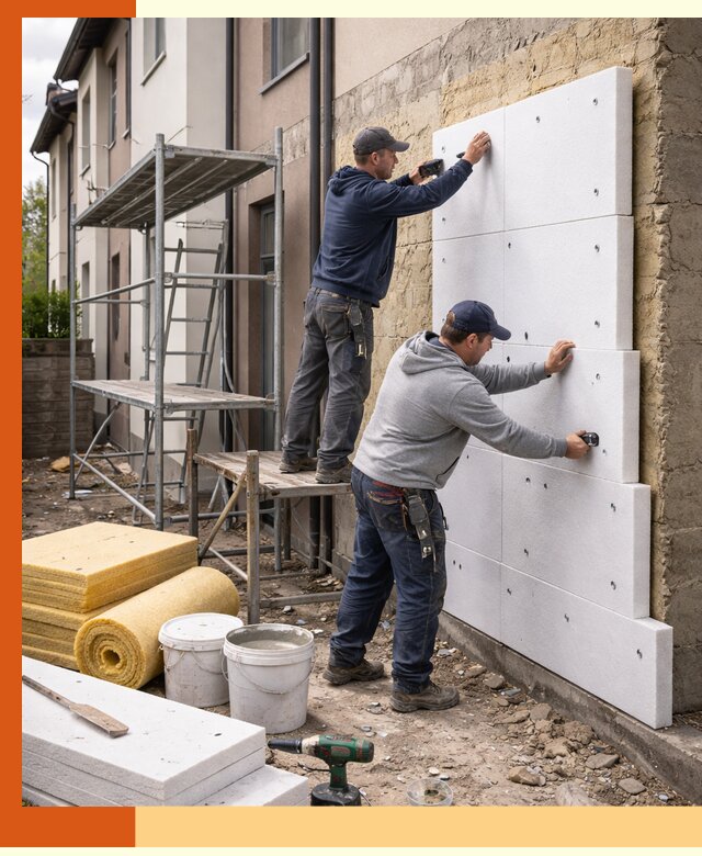 Утепление таунхауса с гарантией комфорта в Нерюнгри