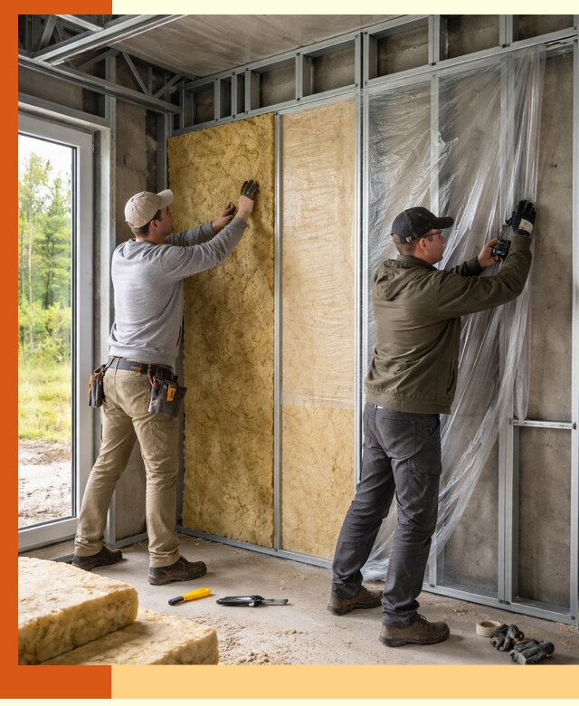 Утепление дома из ЛСТК в Нерюнгри с гарантией качества и эффективности