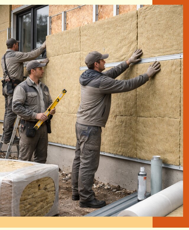 Утепление дома из SIP панелей в Нерюнгри от 6733 руб./м² под ключ | ТепломастерНрю