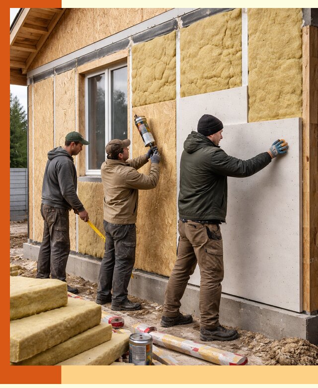 Профессиональное утепление дома из SIP-панелей в Нерюнгри