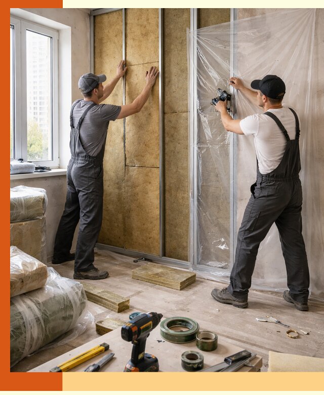 Утепление квартиры изнутри профессионально в Нерюнгри