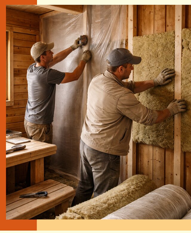 Утепление бани изнутри в Нерюнгри качественно и недорого