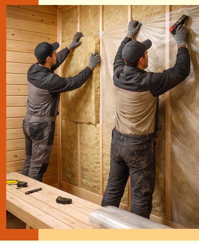 Профессиональное утепление сауны в Нерюнгри с гарантиями качества