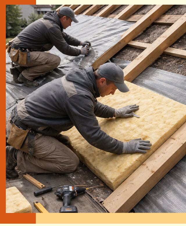 Профессиональное утепление крыши в Нерюнгри качественно и надежно