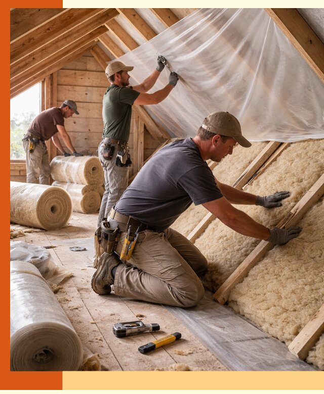 Утепление крыши изнутри в Нерюнгри: профессионально и надежно