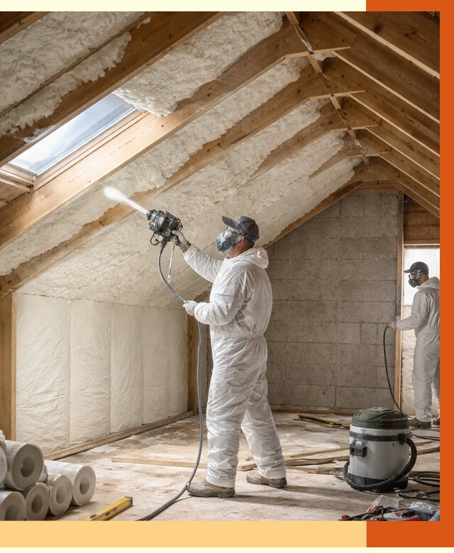 Утепление мансарды ППУ в Нерюнгри от 2987 руб./м² — заказать под ключ | ТепломастерНрю