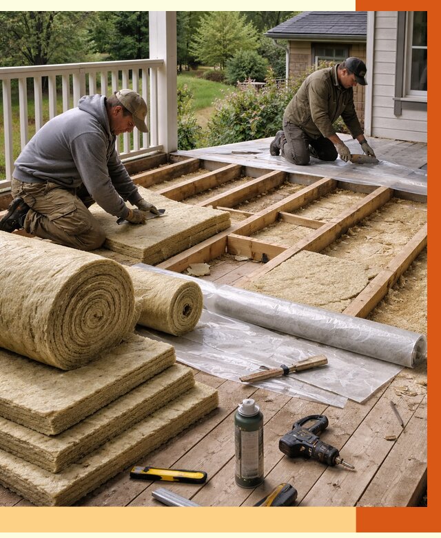 Утепление террасы в Нерюнгри от 4561 руб./м2 — утеплить террасу под ключ | ТепломастерНрю