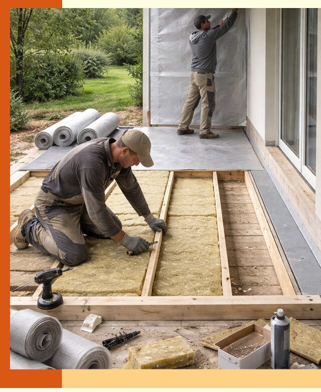 Утепление террасы в Нерюнгри — тепло и защита круглогодично