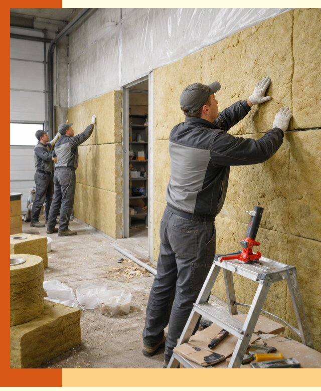 Утепление автосервиса и мастерских в Нерюнгри качественно и надёжно