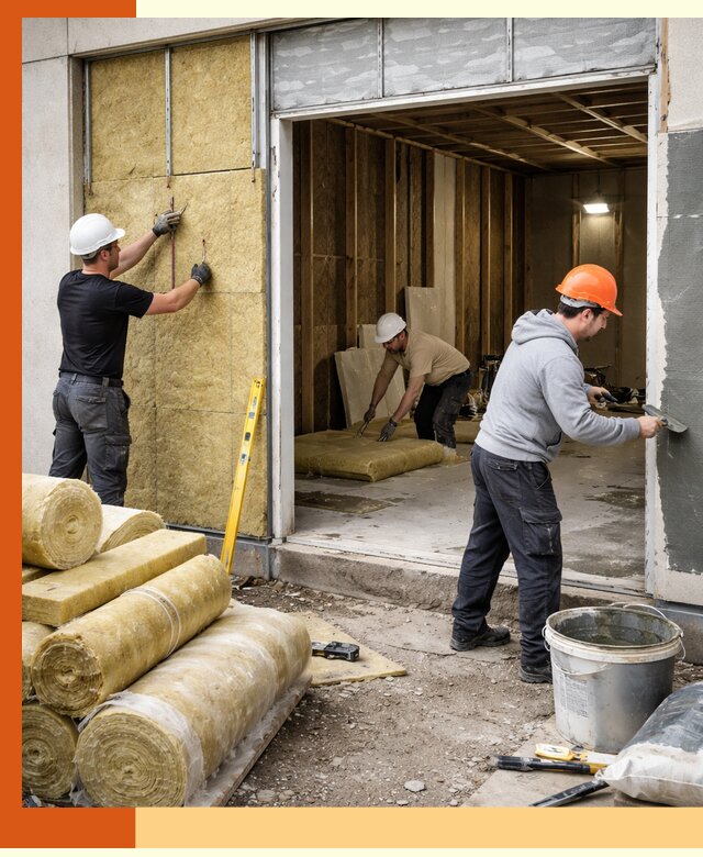 Утепление торгового павильона в Нерюнгри — качественно и энергоэффективно