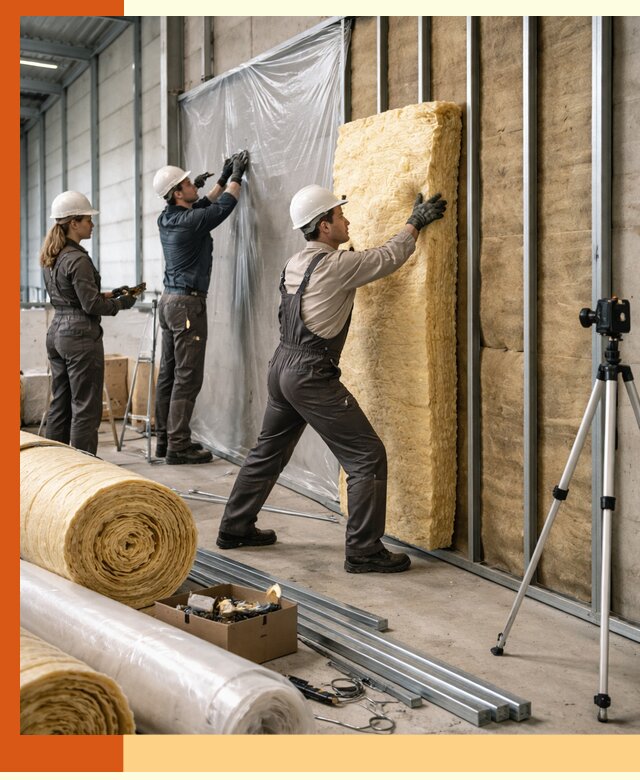 Утепление складского терминала в Нерюнгри профессионально и надёжно