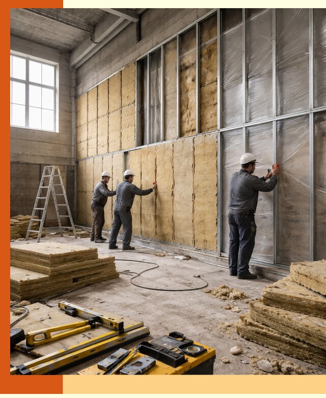 Утепление спортивного зала в Нерюнгри качественно и недорого