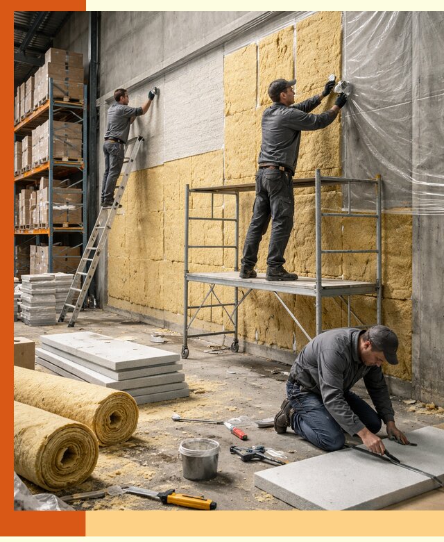 Утепление холодного склада под ключ в Нерюнгри