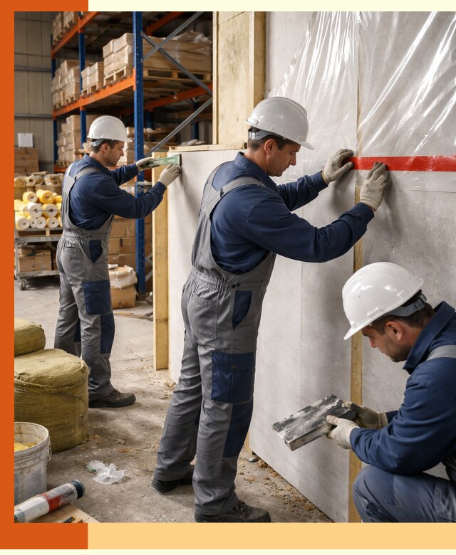 Утепление теплого склада под ключ в Нерюнгри