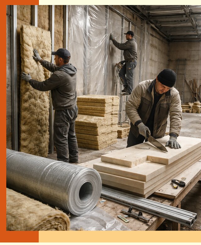 Утепление торгового склада в Нерюнгри с энергоэффективными решениями