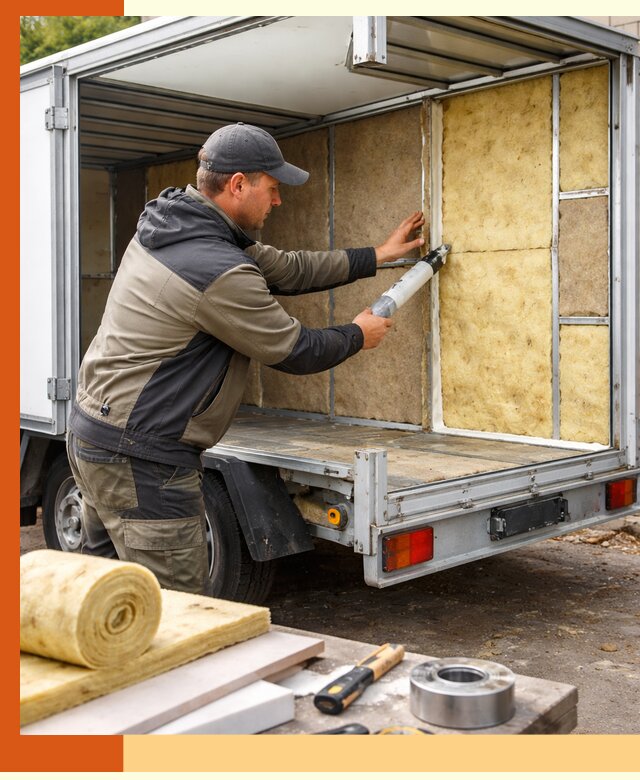 Профессиональное утепление прицепа в Нерюнгри для любых условий