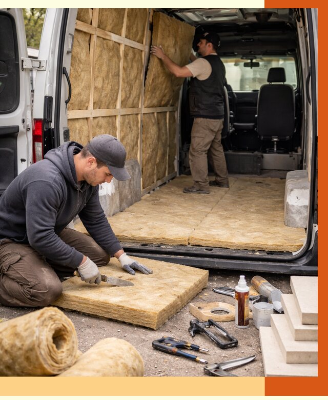 Утепление кемпера в Нерюнгри под ключ от 13032 руб. — профессионально | ТепломастерНрю