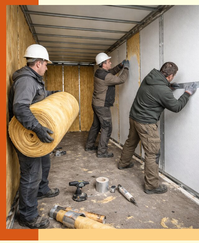 Утепление рефрижераторного контейнера в Нерюнгри профессионально и надежно