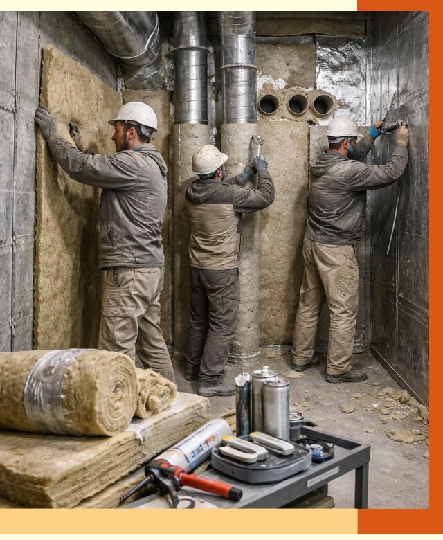 Утепление венткамеры в Нерюнгри под ключ от 1575 руб. — профессионально | ТепломастерНрю