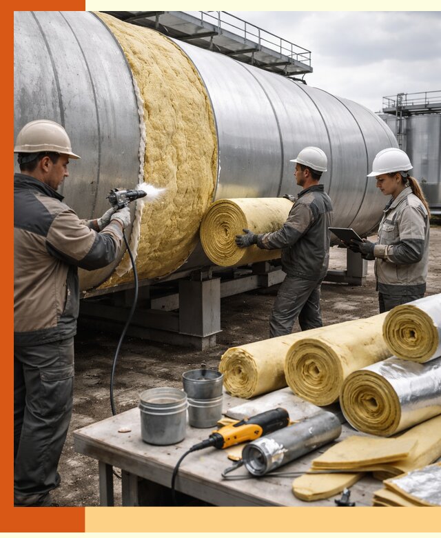Утепление цистерны в Нерюнгри — утеплители и монтаж под ключ
