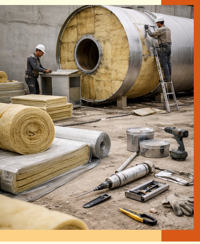 Утепление резервуара с топливом в Нерюнгри от 29865 руб. под ключ | ТепломастерНрю