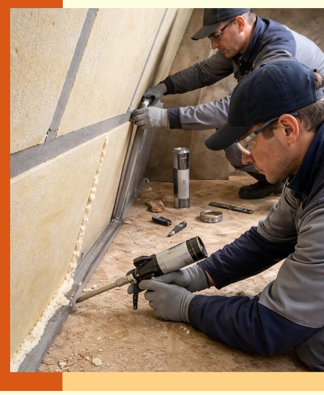 Герметизация стыков ППУ в Нерюнгри — надежное уплотнение швов