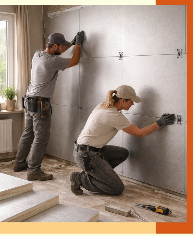 Утепление PIR панелями в Нерюнгри от 4561 руб. под ключ | ТепломастерНрю