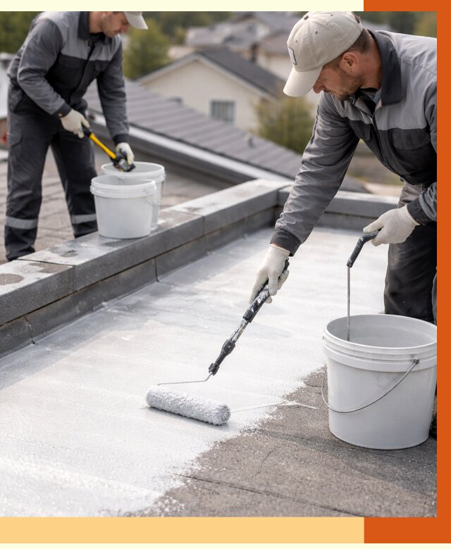 Утепление кровли жидкой теплоизоляцией в Нерюнгри от 2335 руб./м2 | ТепломастерНрю