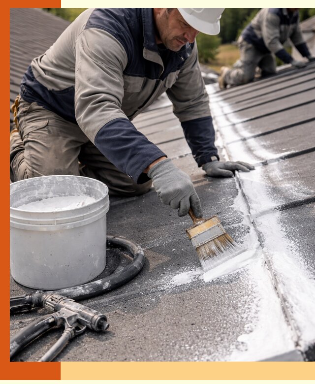 Утепление кровли жидкой теплоизоляцией в Нерюнгри