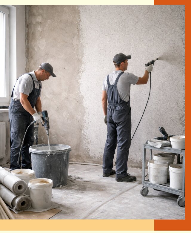 Утепление стен жидкой теплоизоляцией в Нерюнгри от 4561 руб/м² | ТепломастерНрю