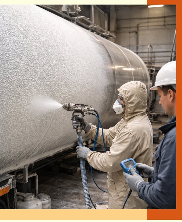 Утепление автоцистерны жидкой теплоизоляцией в Нерюнгри от 15747 руб. под ключ | ТепломастерНрю