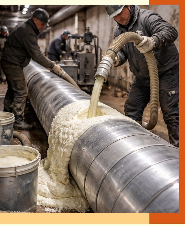 Утепление теплотрассы жидкой теплоизоляцией в Нерюнгри от 4561 руб. | ТепломастерНрю