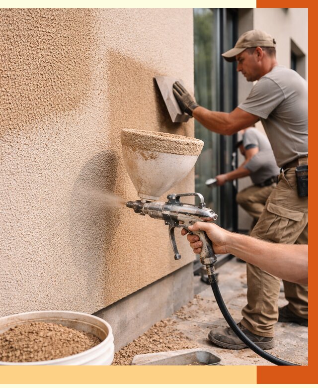 Утепление фасада жидкой пробкой в Нерюнгри от 5213 руб./м² под ключ | ТепломастерНрю