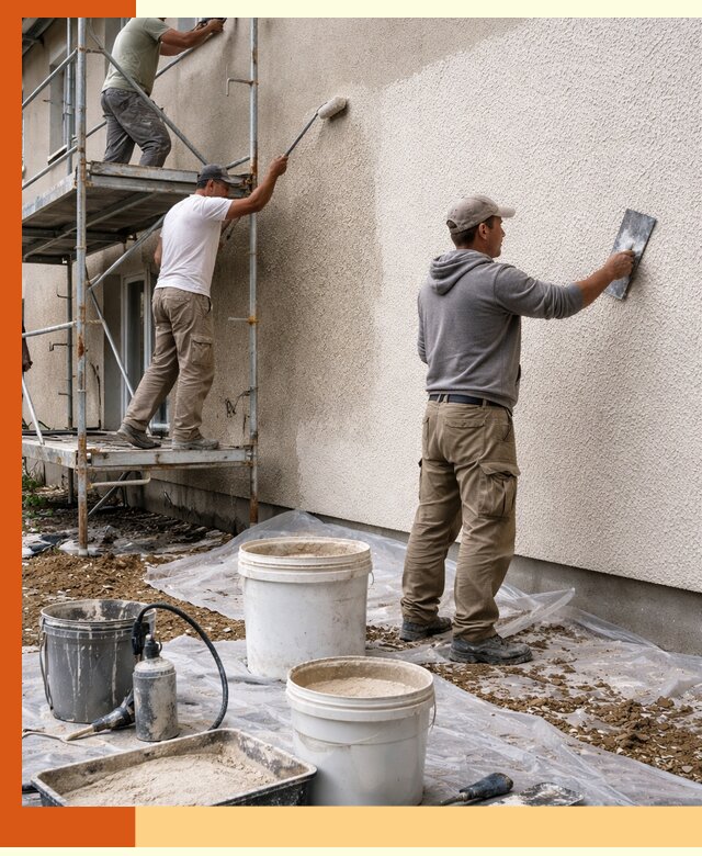 Утепление фасада жидкой пробкой в Нерюнгри