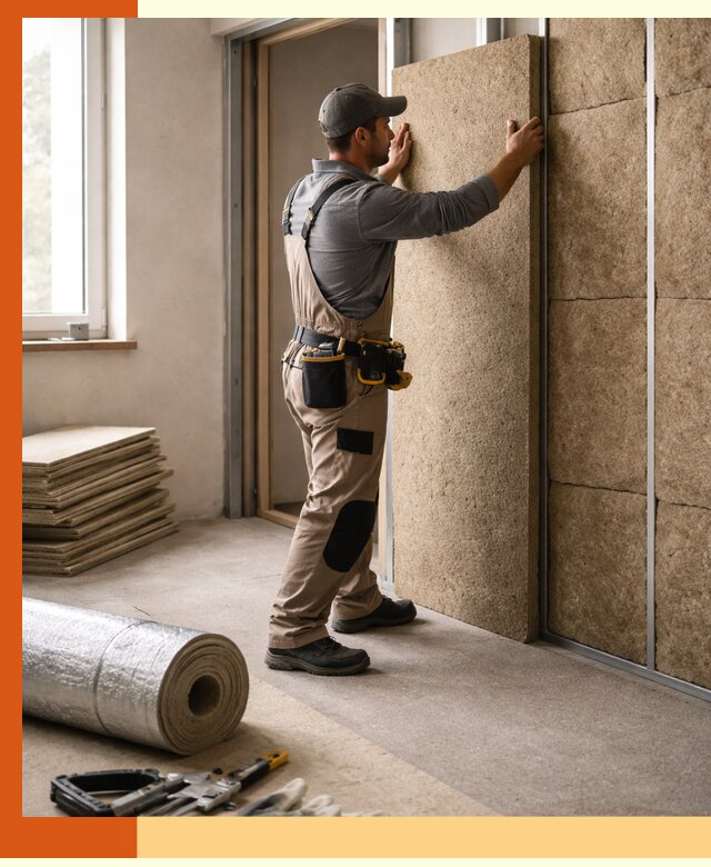 Шумоизоляция дома в Нерюнгри — комплексная защита от шума