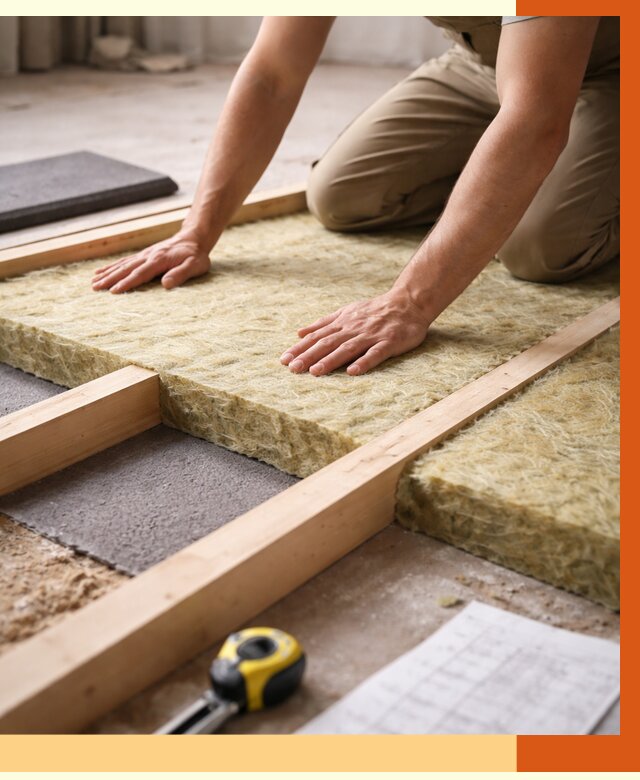 Шумоизоляция пола в Нерюнгри от 1358 руб./м² — профессиональная звукоизоляция | ТепломастерНрю