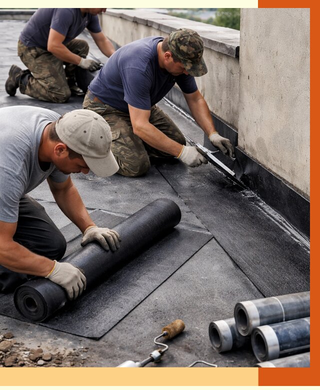 Гидроизоляция кровли в Нерюнгри от 4887 руб. — профессиональная гидроизоляция крыши | ТепломастерНрю