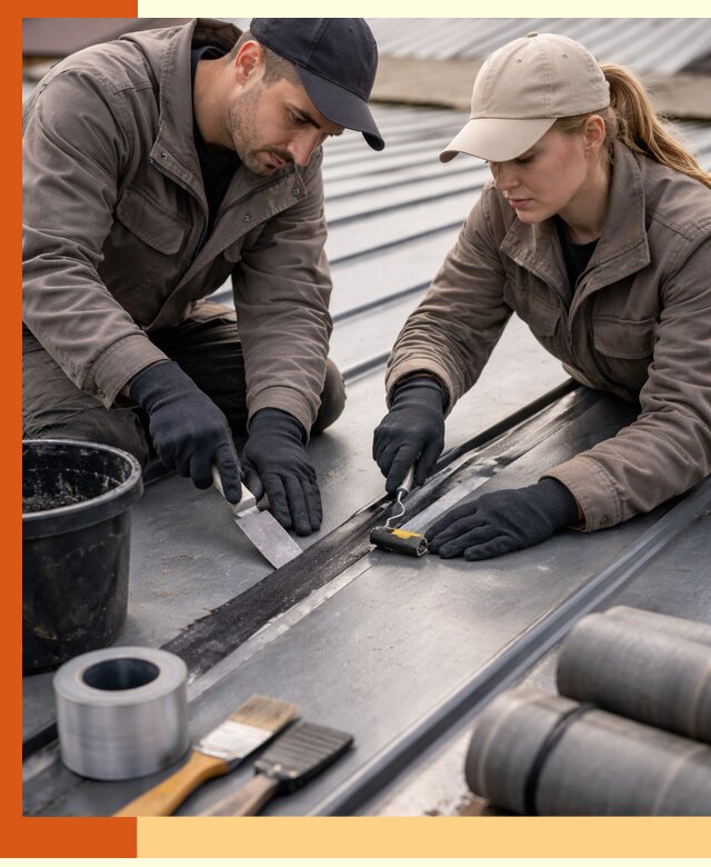 Гидроизоляция фальцевой кровли в Нерюнгри качественно и надежно