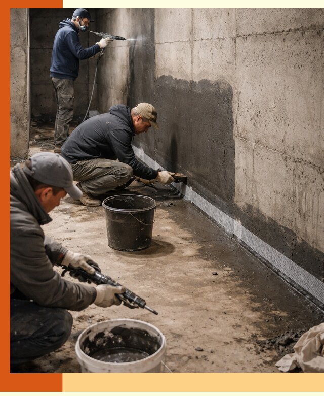 Гидроизоляция подвала в Нерюнгри — комплексная защита от влаги