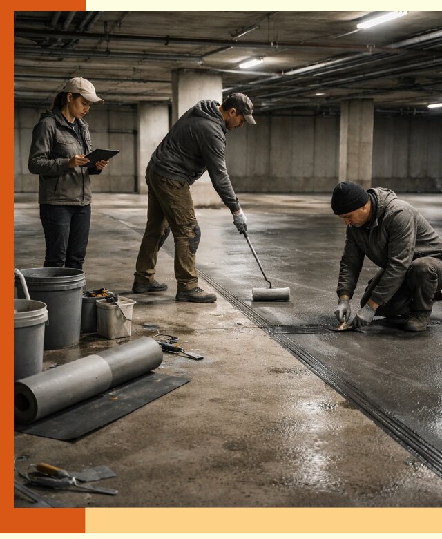 Гидроизоляция паркинга в Нерюнгри: качественная защита зданий