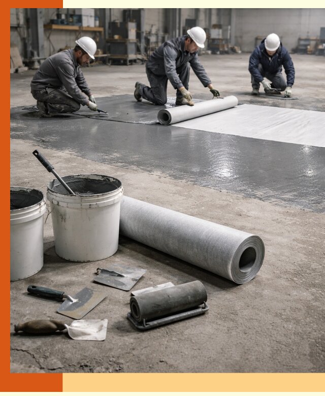 Гидроизоляция промышленного пола в Нерюнгри — защита и долговечность