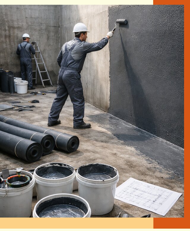 Гидроизоляция резервуара в Нерюнгри от 130320 руб. под ключ | ТепломастерНрю