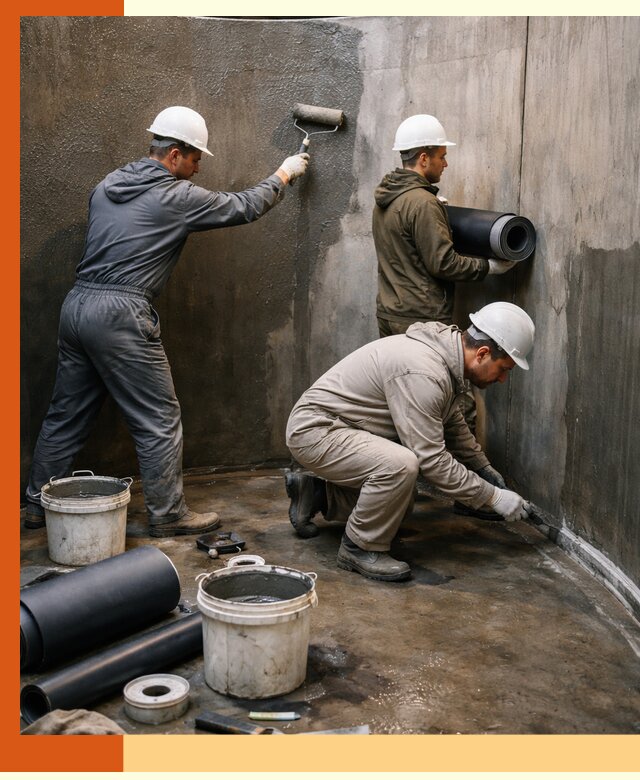 Гидроизоляция резервуара профессионально в Нерюнгри