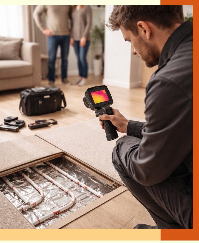 Тепловизионное обследование теплого пола в Нерюнгри от 4887 руб. — ТепломастерНрю