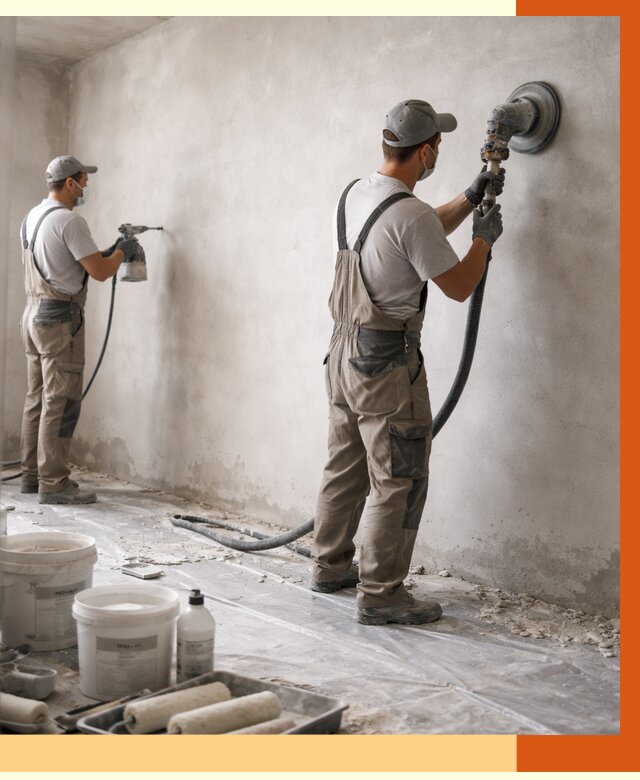 Подготовка поверхности под напыление в Нерюнгри от 1303 руб. — ТепломастерНрю