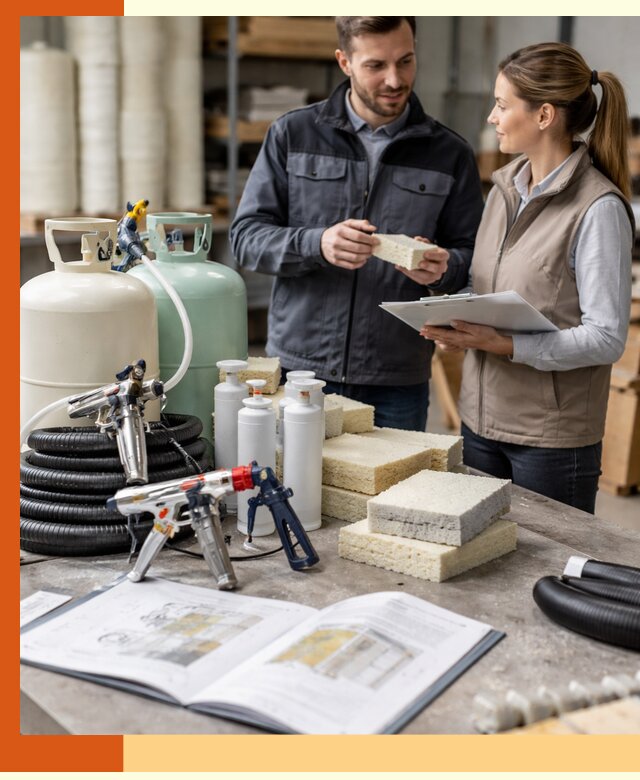 Продажа компонентов ППУ с профессиональной консультацией в Нерюнгри